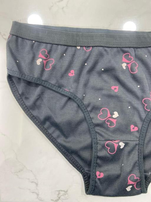 HRNIN SEC® - HEART(DIL) PRINTED PANTY (PACK OF 3)