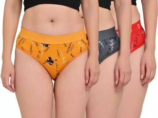 HRNIN SEC® - PRINTED PANTY (PACK OF 3)