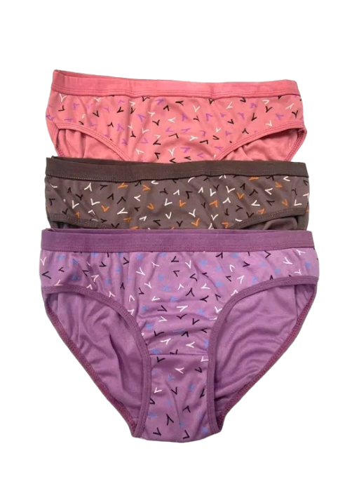 HRNIN SEC® - PRISHA PRINTED PANTY (PACK OF 3)