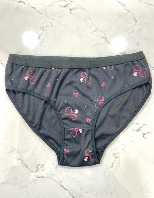 HRNIN SEC® - HEART(DIL) PRINTED PANTY (PACK OF 3)