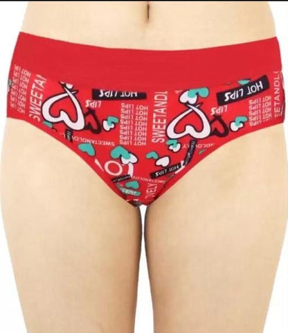 HRNIN SEC® - LOVE PRINTED PANTY (PACK OF 3)