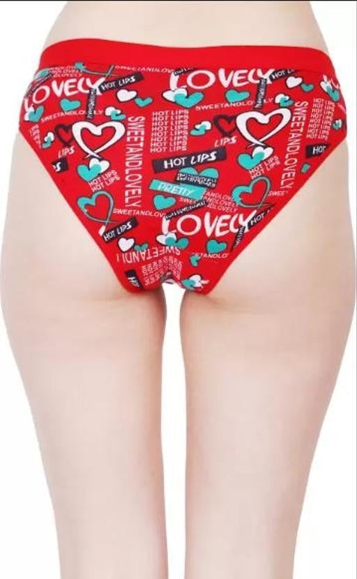 HRNIN SEC® - LOVE PRINTED PANTY (PACK OF 3)