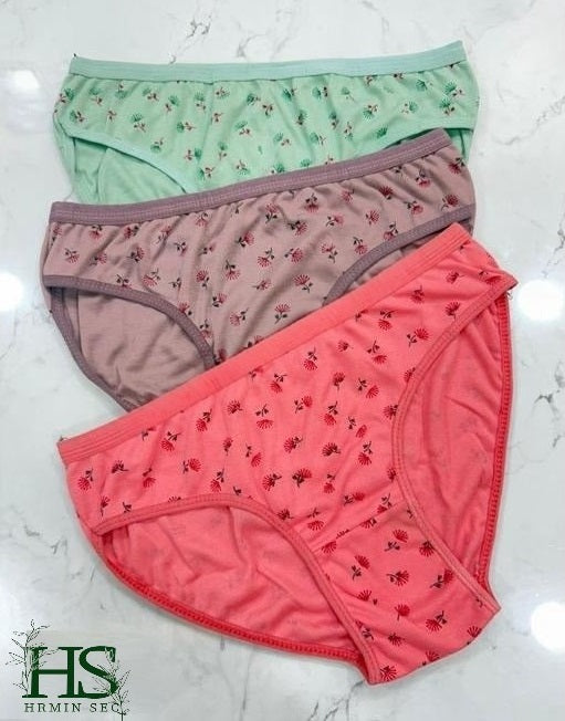 HRNIN SEC® - SHAANI PRINTED PANTY (PACK OF 3)