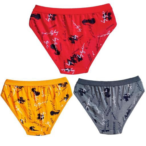 HRNIN SEC® - PRINTED PANTY (PACK OF 3)