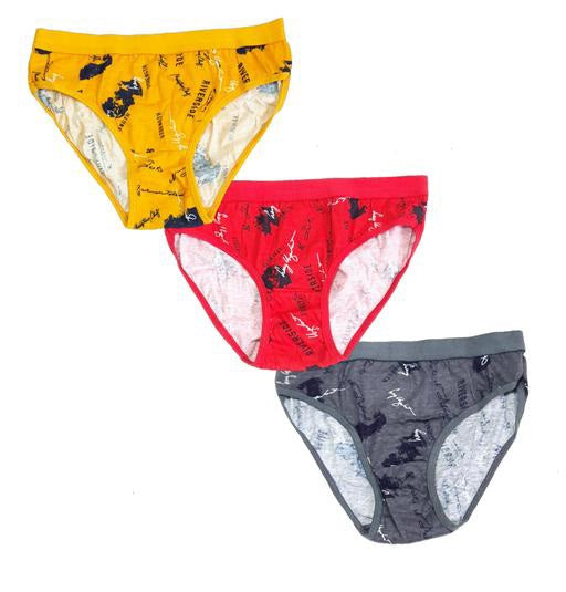 HRNIN SEC® - PRINTED PANTY (PACK OF 3)